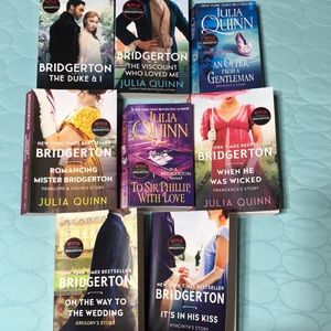 Bridgerton Book Series 1 - 8 by Julia Quinn